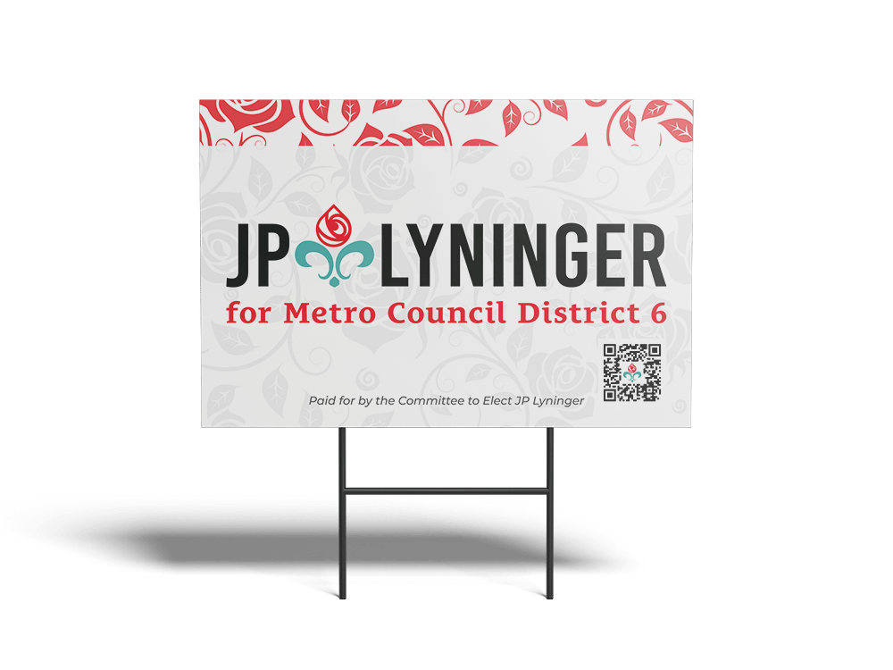 JP Lyninger for Metro Council District 5 - Campaign Design - ModRabbit Creative